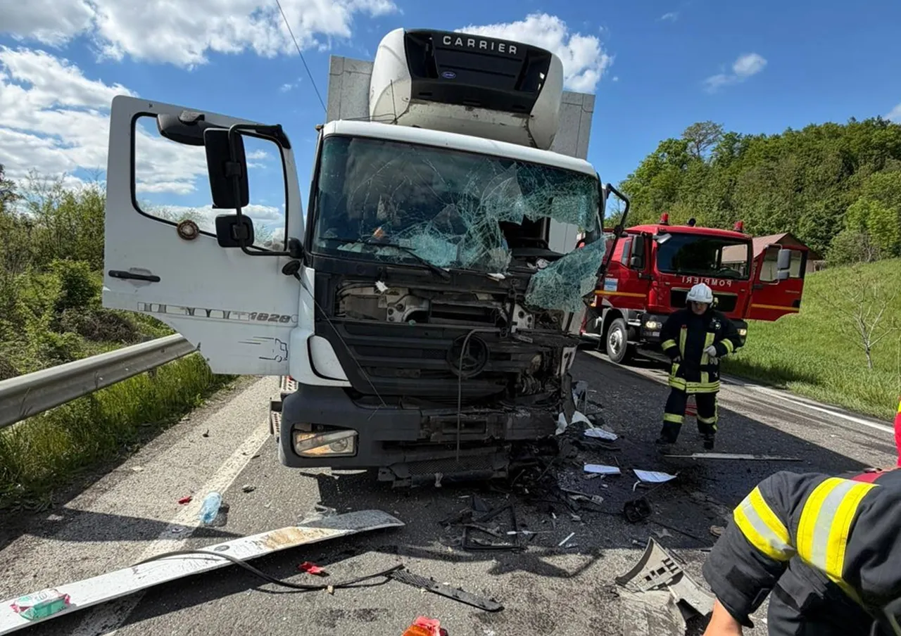 Accident mortal pe DN1C: un șofer a murit după o coliziune frontală cu o autoutilitară condusă de un bărbat din Cluj