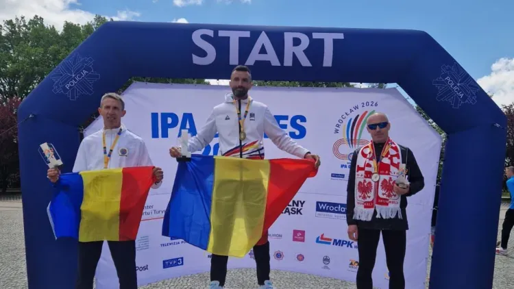 Polițist din Cluj, două medalii de aur la IPA GAMES 2026