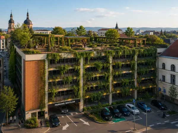 Parkingul Moților ar putea fi transformat într-o terasă verde de aproape 15 milioane de lei